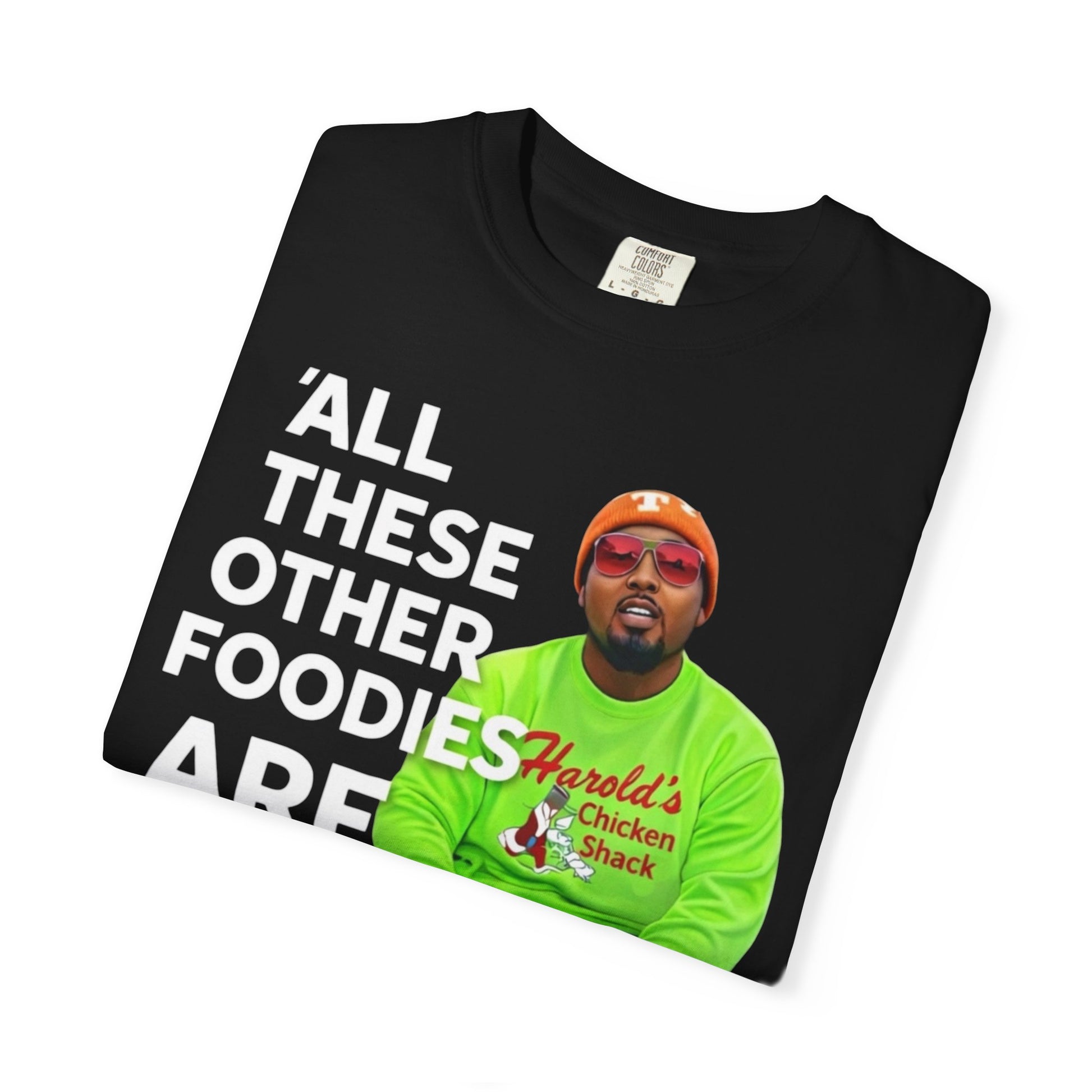 T-Shirt — "All These Other Foodies Are Trash" Funny Food Reviewer Graphic Tee