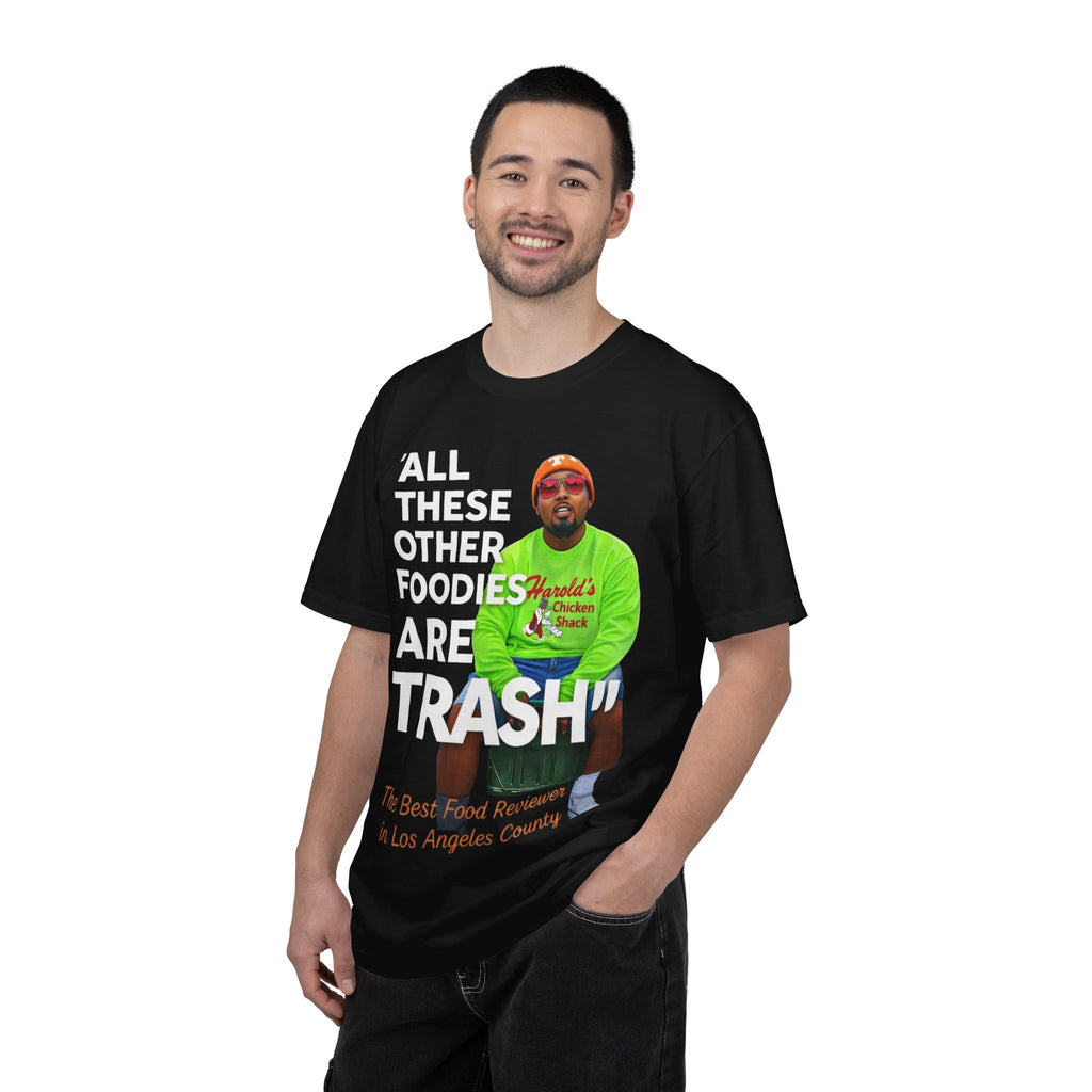 T-Shirt — "All These Other Foodies Are Trash" Funny Food Reviewer Graphic Tee